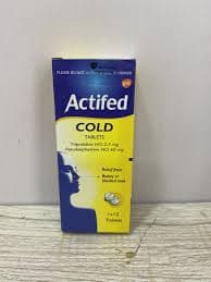Actifed Cold 12tabs (GSK)
