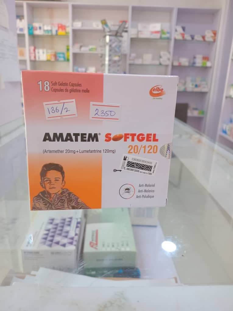 Amatem Softgel 20/120 18caps