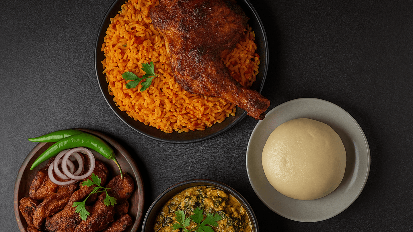 Traditional Nigerian Meal