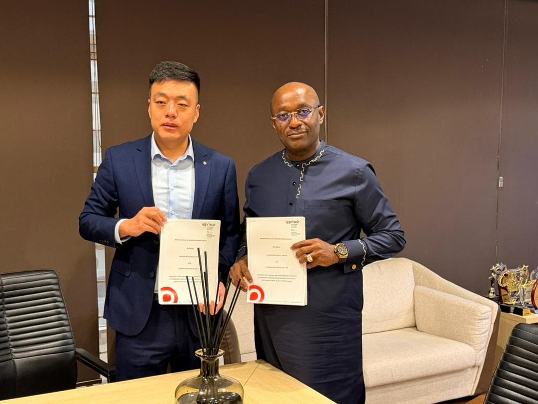 Featured news: PRIXAIR RESOURCES LIMITED AND CHUANGXING CAPITAL CO. Ltd signs MOU on partnership for Gold mining